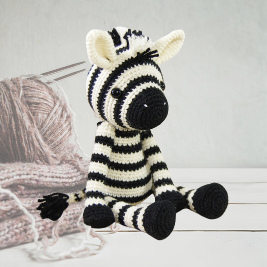 Zebra Amigurumi Crochet Pattern